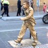 Walking Statue