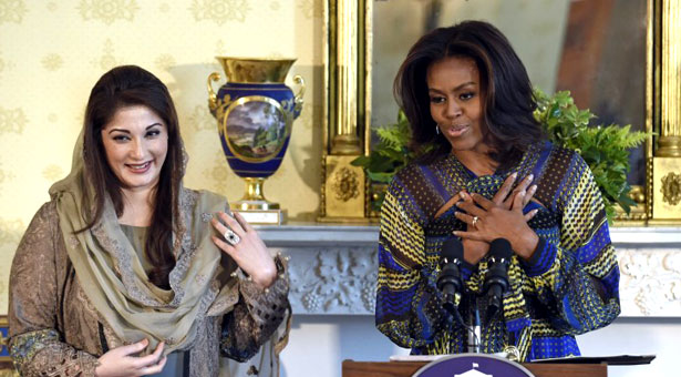 MaryamNawaz-MichelleObama-girlseducation-Pakistan-washington-US_Maryamsafdar_10-23-2015_201698_l.jpg