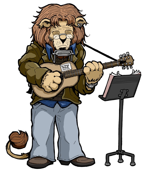 TheLionInTweedPlayingMusic.jpg