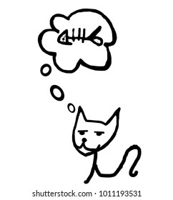 isolated-doodle-black-cat-dreaming-260nw-1011193531.jpg